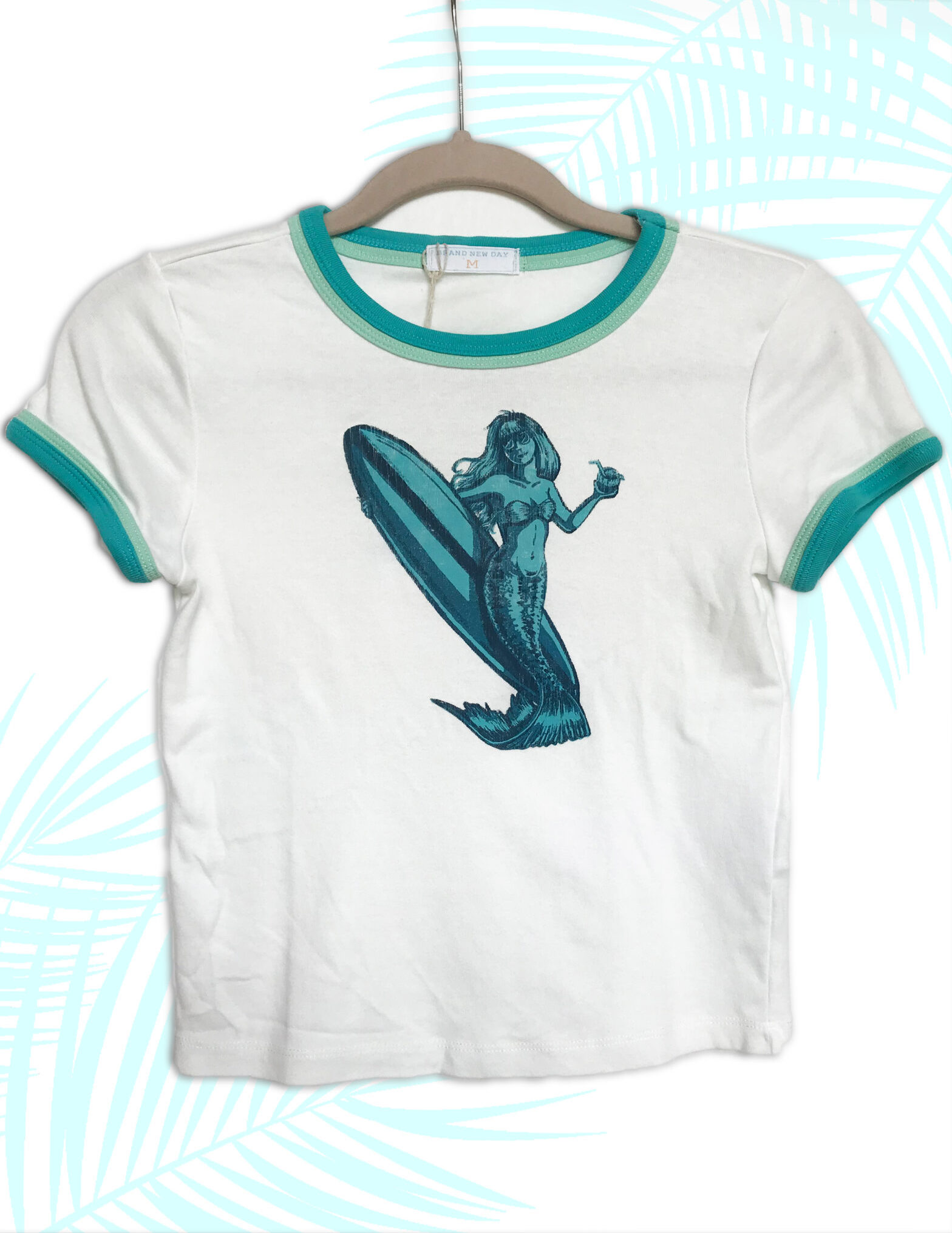 Surfer Girl Ringer tee